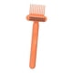 thumbnail image 1 of Herramienta de limpieza de cepillo de pelo para uso doméstico y en salón, rastrillo eliminador de cepillos de pelo, Mango antideslizante ligero, peine Naranja, 1 of 5