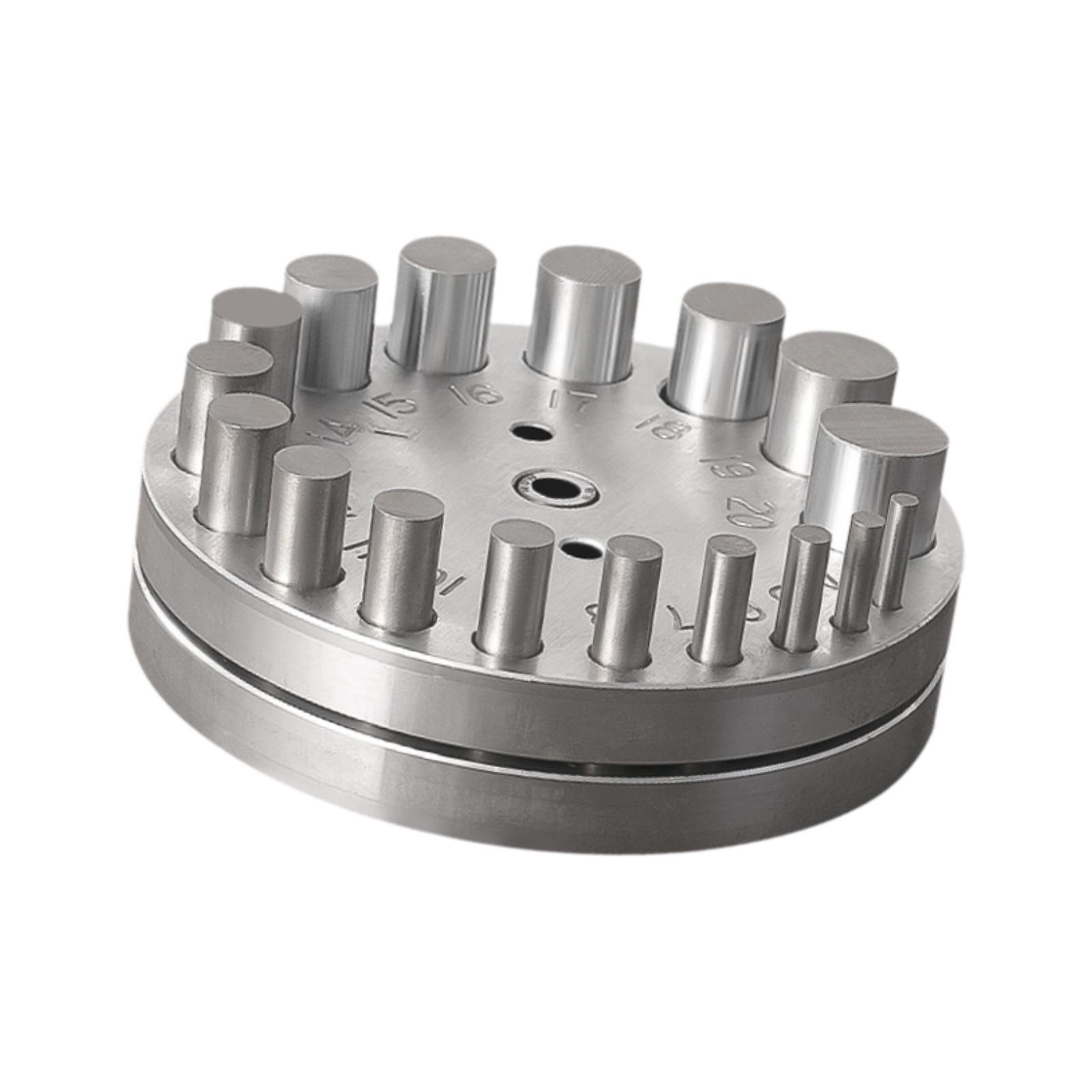 Ioensy - Circular Disc Cutter Set Metal Forming Punch Die Para Juntas De Latón Artesanos