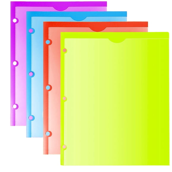 Carpeta de archivo TEWRLNDE 4 unidades colores surtidos