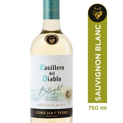 Vino Blanco Sauvignon Blanc Belight Reserva 8.5° P.S/Alc Botella 750 Ml Casillero Del Diablo