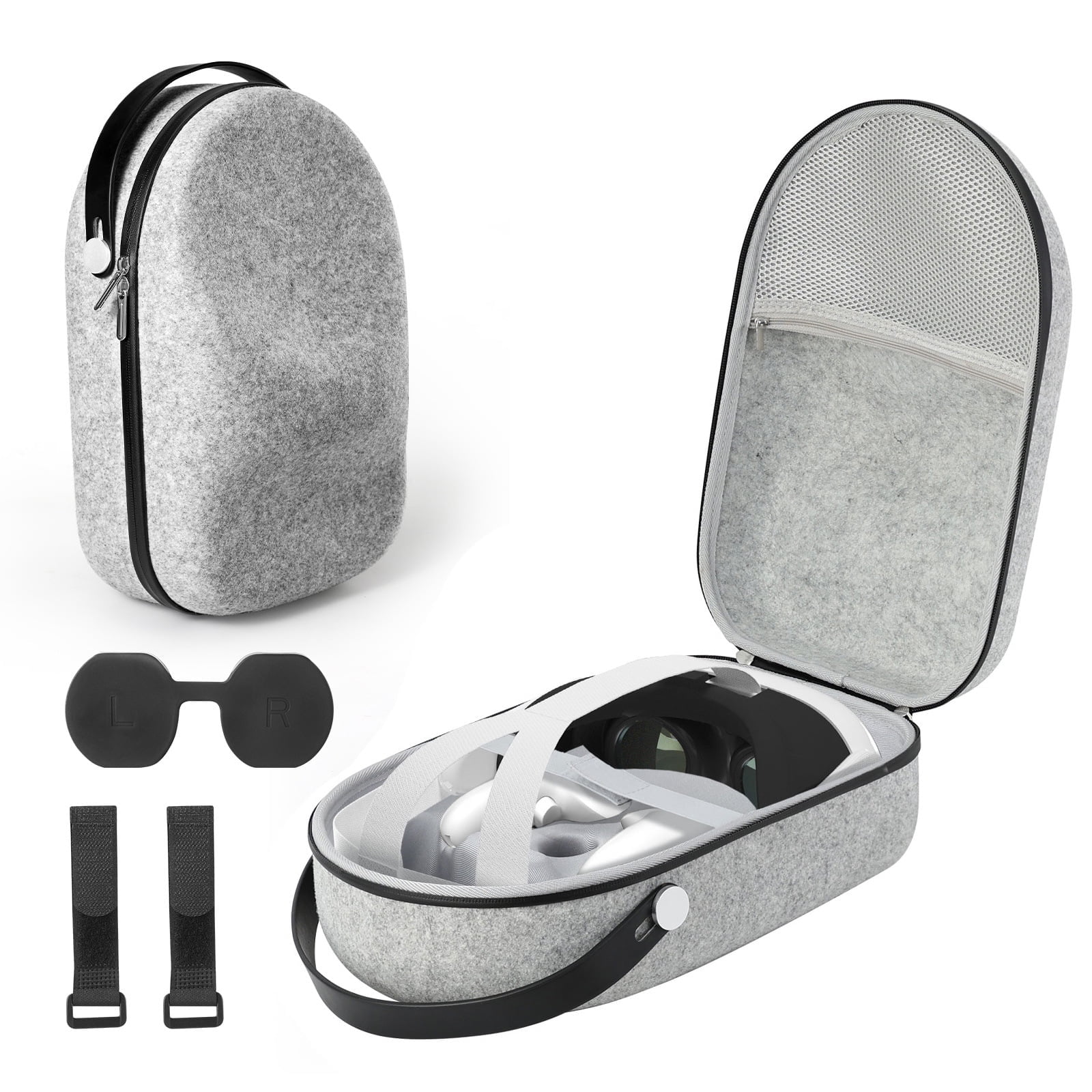 Estuche Para Accesorios Aaronmei Meta Quest 3 Blanco