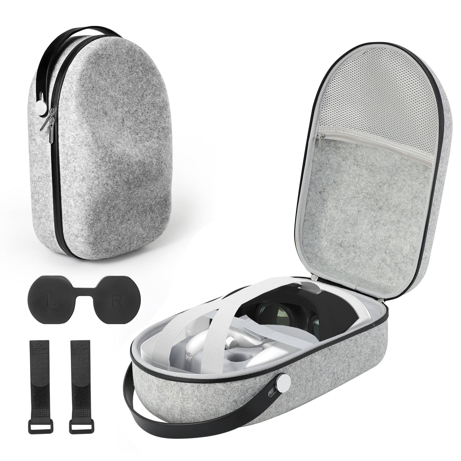 Estuche Para Accesorios Aaronmei Meta Quest 3 Blanco