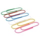thumbnail image 1 of Paperclips Coideal, supergrandes, de colores, gigantes, 10 cm, paquete de 30, 1 of 7