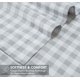 thumbnail image 4 of Sábanas de franela RUVANTI tamaño queen, 100% algodón orgánico GOTS, 4 of 7