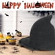 thumbnail image 5 of Sombrero de bruja Edoneery de ala ancha para Halloween, plegable, para mujer, 5 of 6