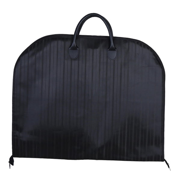 Bolsa de ropa Bolsa de traje Protector de traje a prueba de polvo, Bolsa colgante plegable, Funda de ropa de traje, Funda de traje para ropa Trajes de negro