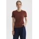 thumbnail image 1 of Polera Mujer Lisa Rib Café Oscuro, 1 of 4