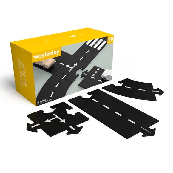 Toy Car Track waytoplay King of The Road 40 piezas