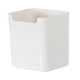 thumbnail image 1 of Contenedor De Almacenamiento Elegante Caja De Almacenamiento De Escritorio Portátil Para Sala De Juegos Armario Cocina Blanco, 1 of 3