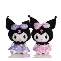Genérico - Juguete Pack 6 Peluches Llaveros Kuromi 13Cm Infantiles