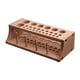 thumbnail image 2 of Soporte Para Herramientas De Artesanía En Cuero, Organizador De Soporte Para Fabricación De Sellos De Madera, 27 Agujeros, 2 of 5