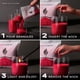thumbnail image 5 of Recarga De Cera Granulada Roja Para Velas Vogue 450 G Con 15 Mechas, 5 of 7