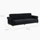thumbnail image 3 of Futón Cama 3 Cuerpos Negro Clásico Milán Eg2025bk, 3 of 9