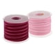 thumbnail image 4 of 2 Piezas 20 Yardas 10 Mm De Ancho Rollo De Cinta De Terciopelo Para Artesanías De Bricolaje Rosa Fucsia, 4 of 5