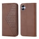 thumbnail image 1 of Funda Flip FOXDOCK para Samsung Galaxy A04E , Estilo Billetera con Diseño Rombo, Correa de Mano y Soporte, Uso Diario, 1 of 6