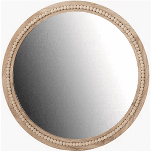 Genérico - Espejo Redondo Mary Natural Form