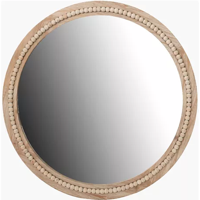 Genérico - Espejo Redondo Mary Natural Form