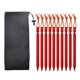 thumbnail image 4 of 10pcs Profesional De Aleación De Aluminio Al Aire Libre Familia Tienda Estacas Clavijas Clavo De Tierra Rojo, 4 of 5