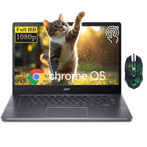 Portátil Acer Chromebook Plus 14 Fhd Con Pantalla Táctil De 8 Gb De Ram Y 512 Gb De Ssd