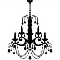 Rienda Libre Graphics - Decomural Candle Chandelier Dining Room Ws-15585