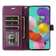 thumbnail image 4 of FOXDOCK Funda tipo Cartera para Samsung Galaxy A71 4G – Cubierta de Cuero PU con Múltiples Ranuras, Bolsillo para Efectivo y Correa de Muñeca, 4 of 6