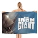 thumbnail image 1 of El Gigante de Hierro Toalla de playa de secado rápido con diseño temático, regalo para mujeres y niñas, ideal para cumpleaños, fans, amantes de la música, uso en la playa o al aire libre, 78 × 160 cm, 1 of 6