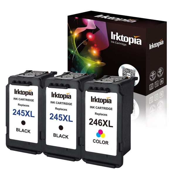 Cartucho de tinta Inktopia compatible para Canon PG-245XL 246XL