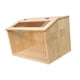 thumbnail image 5 of Incubadora de pollos de madera, jaula nido para codornices, casa versátil, hábitat para animales pequeños, apilable, hábitat para mascotas, gallinero 40x30x30CM, 5 of 5