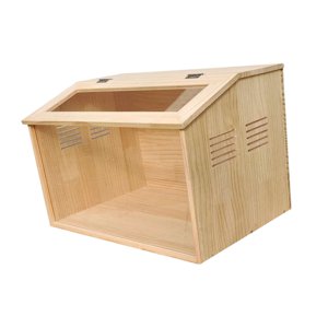 Ioensy - Caja De Cría Para Pollitos, Transparente, Para Animales Pequeños, Para Mascotas, 50 X 30 X 30 Cm