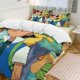 thumbnail image 2 of Pokemon And Ash Friends 3 Piece Sets Full/Queen Size - Reversible Microfiber Quilts with Shams Soft Lightweight Bedspread Coverlet Comforter for All Season Bed Sheets, 2 of 4