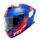 thumbnail image 1 of Casco para moto MT Thunder 4 SV Exa C7 Azul Brillo S + Pinlock MT-V-28, 1 of 6