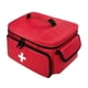 thumbnail image 3 of Organizador de botiquines de emergencia, bolsa de almacenamiento médico, botiquín de primeros auxilios para emergencias, botiquín de primeros auxilios rojo, 3 of 5