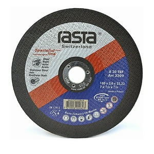 Disco Corte Metal 3209"" 7"" X 1/8"" X 7/8"" Rasta