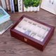 thumbnail image 5 of Caja de Relojes Uten de 12 Compartimentos 31 × 21 × 9 cm con Tapa de Vidrio, 5 of 8