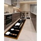 thumbnail image 2 of Set 2 Piezas Alfombra de Cocina Goma Antideslizante Diseño Estampado, 2 of 6