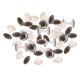 thumbnail image 2 of 25 Piezas Por Lote 4D Cuentas Para Atar Moscas Mancuerna De Latón Con Ojos Material Para Atar Moscas 10mm, 2 of 5