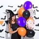 thumbnail image 2 of Kit de 42 globos de látex, color negro, naranja y morado, confeti para fiestas, suministros de decoración (12 pulgadas) $42 Globos de 12 pulgadas, decoraciones, globos de confeti negro y naranja, pape, 2 of 7