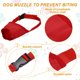 thumbnail image 4 of Uxcell Bozal Rápido, Cubierta de Boca de Perro Ajustable Transpirable Protección de Seguridad Bozales para Perros Sin Ladridos Bozal Anti-Mordeduras Anti-Masticación (S, Rojo), 4 of 7