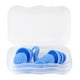 thumbnail image 1 of Tapones Para Los Oídos De Natación Con Caja Reutilizables Para Dormir Bucear Ba?arse Azul, 1 of 4
