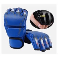 Tomasstore - Guantes Mma Guantillas Ufc Muay Thai Mma Kick Boxing Azul