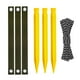 thumbnail image 4 of Kit De Anclaje Para árboles Proteger árboles Jóvenes Estacas De Anclaje Para Plantas De Jardín Amarillo, 4 of 5