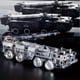 thumbnail image 1 of Metal Stainless Steel DIY Toy Assembly Tank Model 3D Three-dimensional Game Puzzle Missile Car Model, 1 of 3