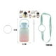 thumbnail image 5 of Botella De Agua Motivacional 1500ml Cuadrada Termo Celeste, 5 of 8