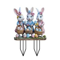 Ioensy - Estacas De Jardín Para Decoración De Patio, Esculturas De Animales Para Vallas, Césped, Estilo Exterior