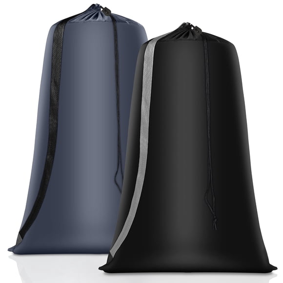 Bolsa De Lavandería Heavy Duty Xl De Nailon Paquete De 2 Con Correas
