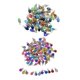 thumbnail image 3 of 100 Piezas De Cristal Encantos De Gancho Floral Gemas Colgantes Para Joyería Que Hace Bricolaje, 3 of 5