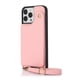 thumbnail image 1 of Crossbody Strap Shockproof Phone Bag And Wallet With Mirror Black Artificial Leather With Silver Detail Snap Phone Case Fit For IPhone 14 Promax 13 12 Pro Max, 1 of 3