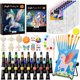 thumbnail image 1 of Nicpro set de pintura infantil de 72 piezas con lienzos estampados, 1 of 3