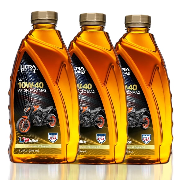 Aceite para motocicleta ULTRA 1PLUS 100% sintético 10W-40 3 L