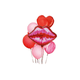 thumbnail image 1 of Set Globos Labios Colores Surtidos - 10 Unidades, 1 of 2